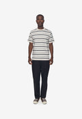 Reg ss striped tee G4710 - Coco Milk