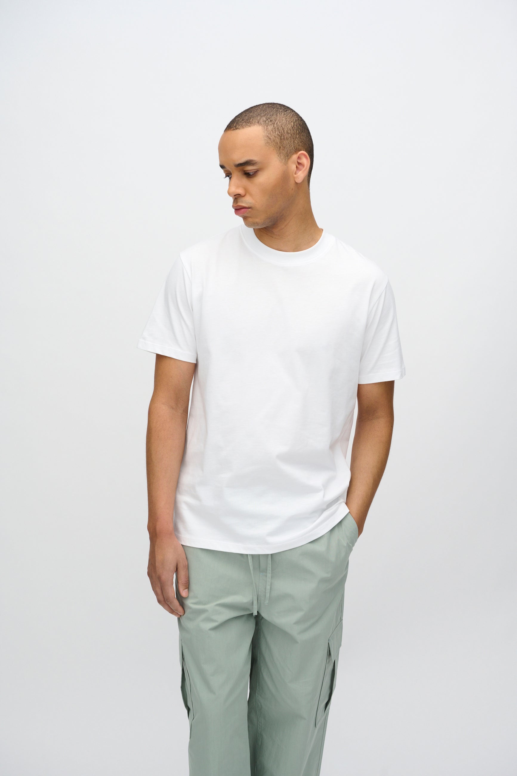Aarhus short sleeved t-shirt G029 GOTS - White