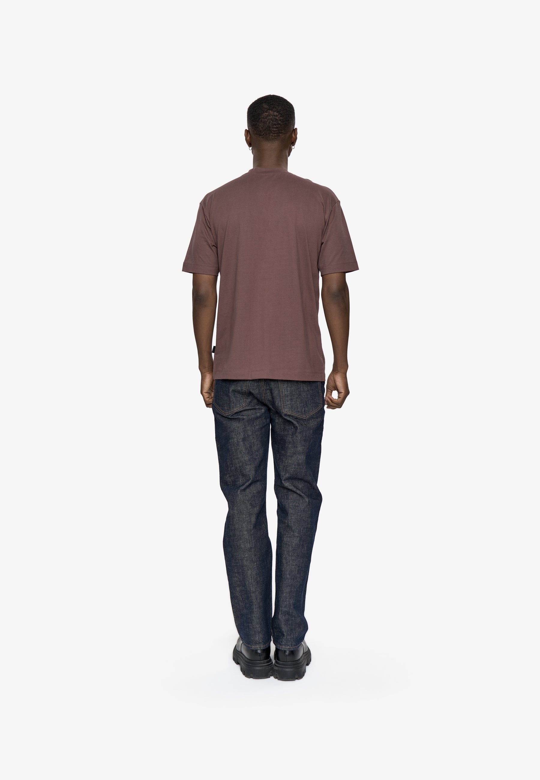 Short sleeved t-shirt G029 GOTS - Peppercorn
