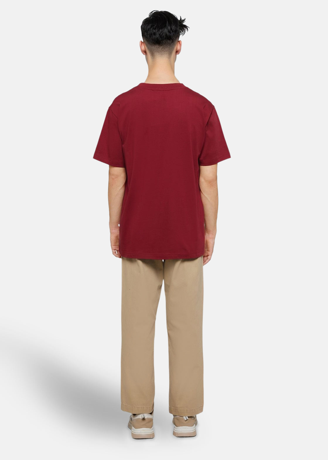 Aarhus short sleeved t-shirt G029 GOTS - Merlot