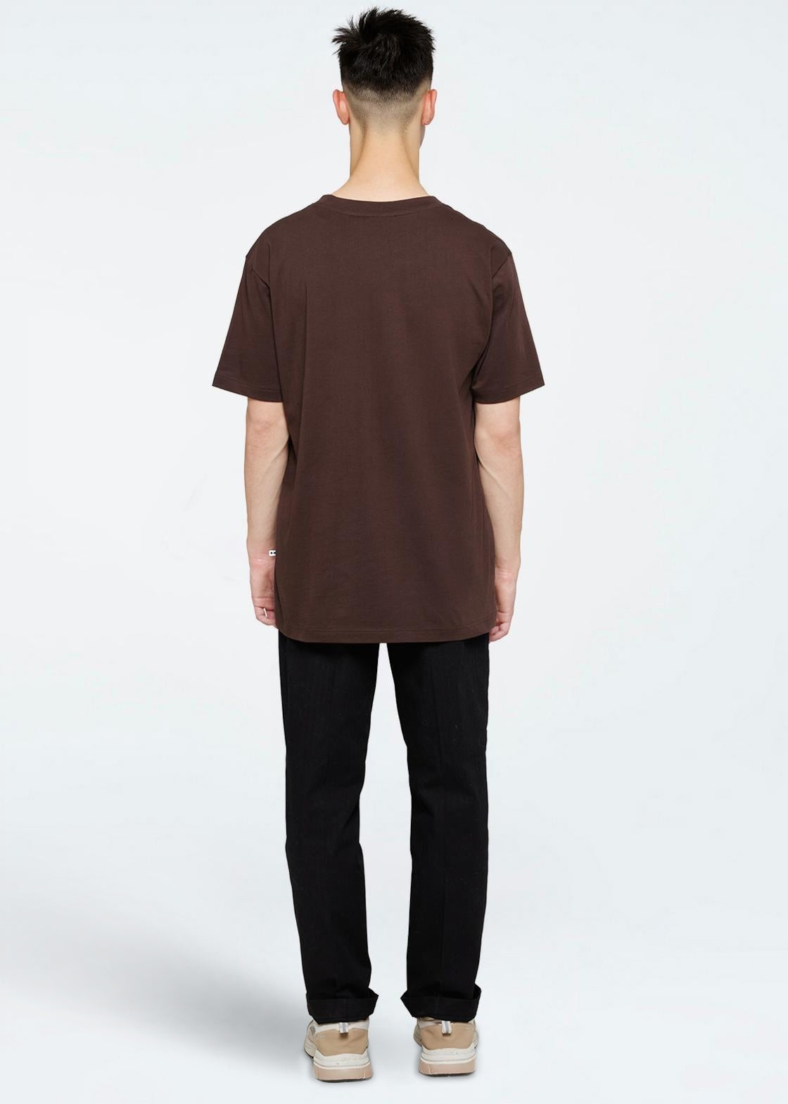 Aarhus short sleeved t-shirt G029 GOTS - Seal Brown