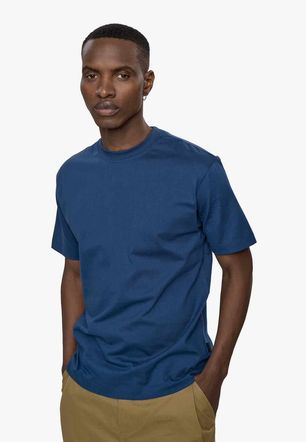 Short sleeved t-shirt G029 GOTS - Insignia blue