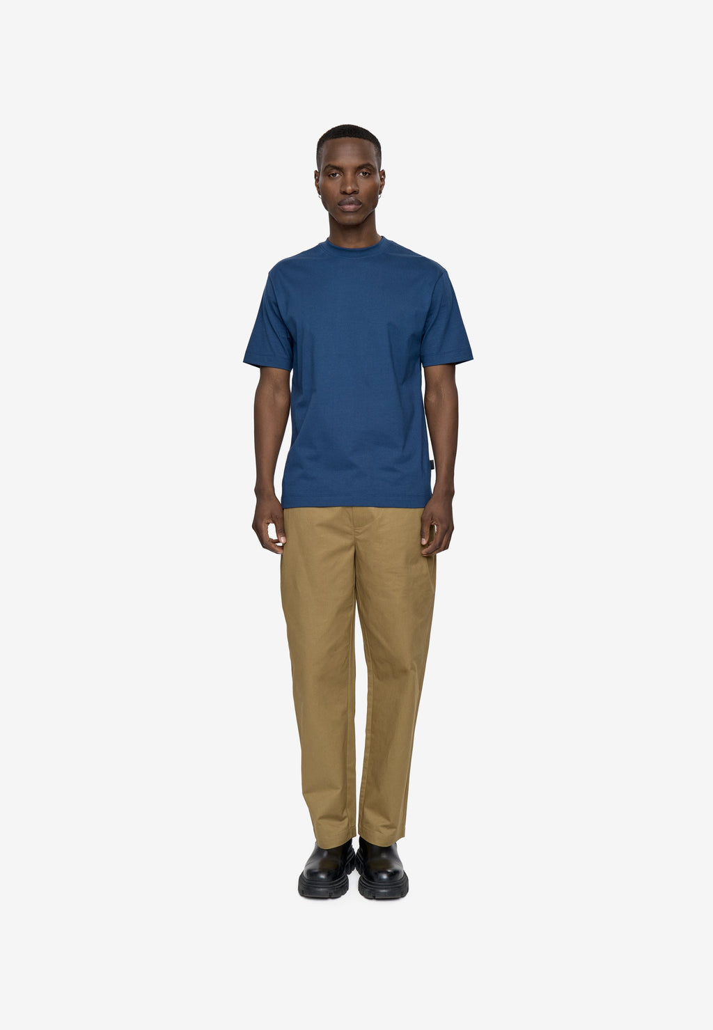 Short sleeved t-shirt G029 GOTS - Insignia blue