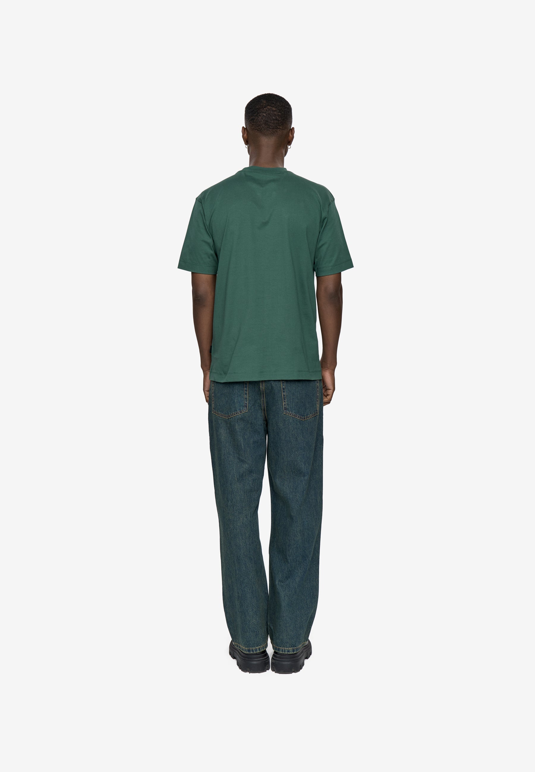 Short sleeved t-shirt G029 GOTS - Garden Topiary