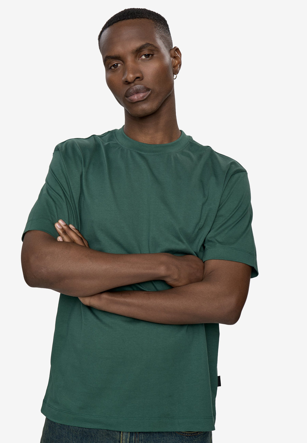 Short sleeved t-shirt G029 GOTS - Garden Topiary