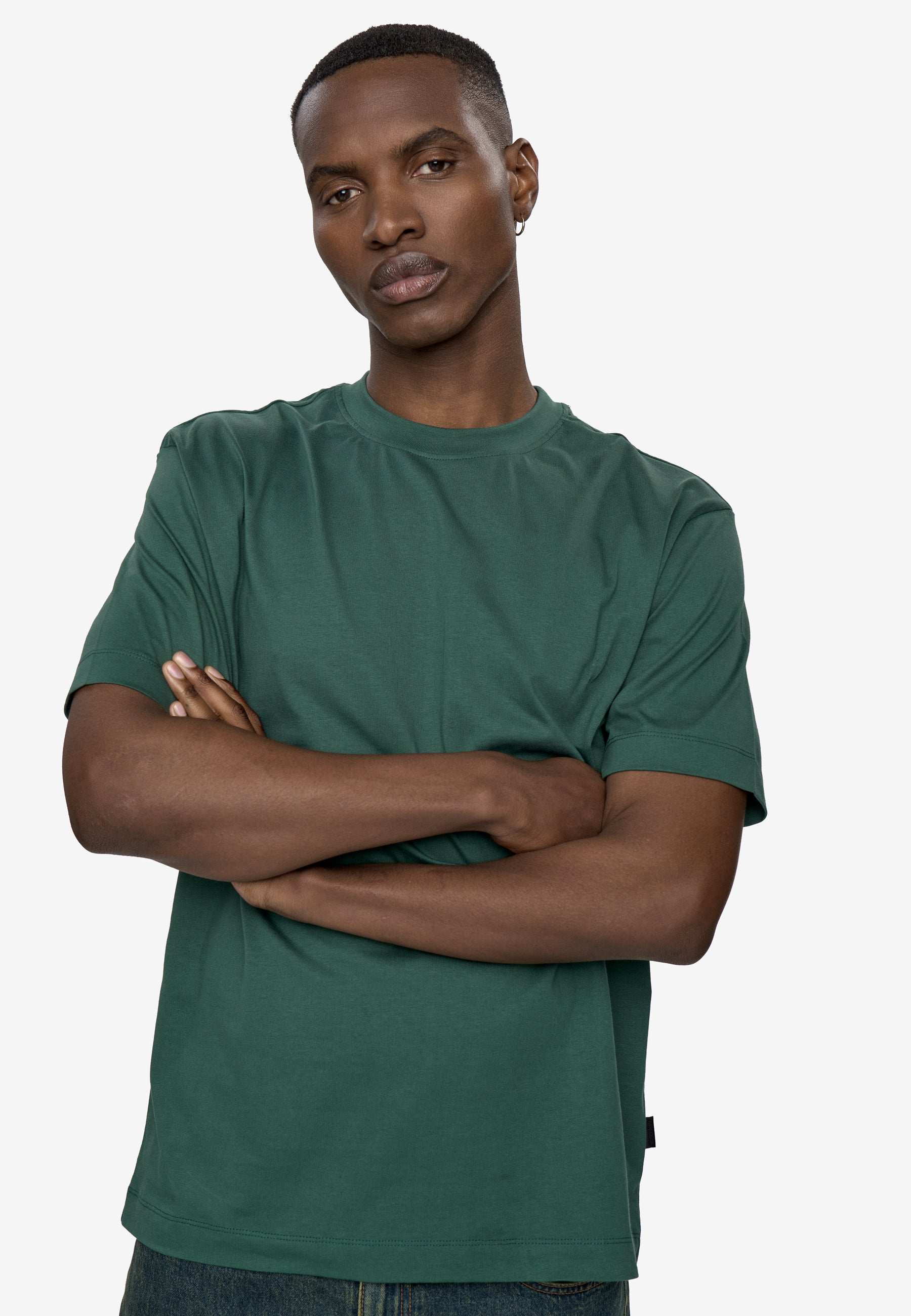 Short sleeved t-shirt G029 GOTS - Garden Topiary