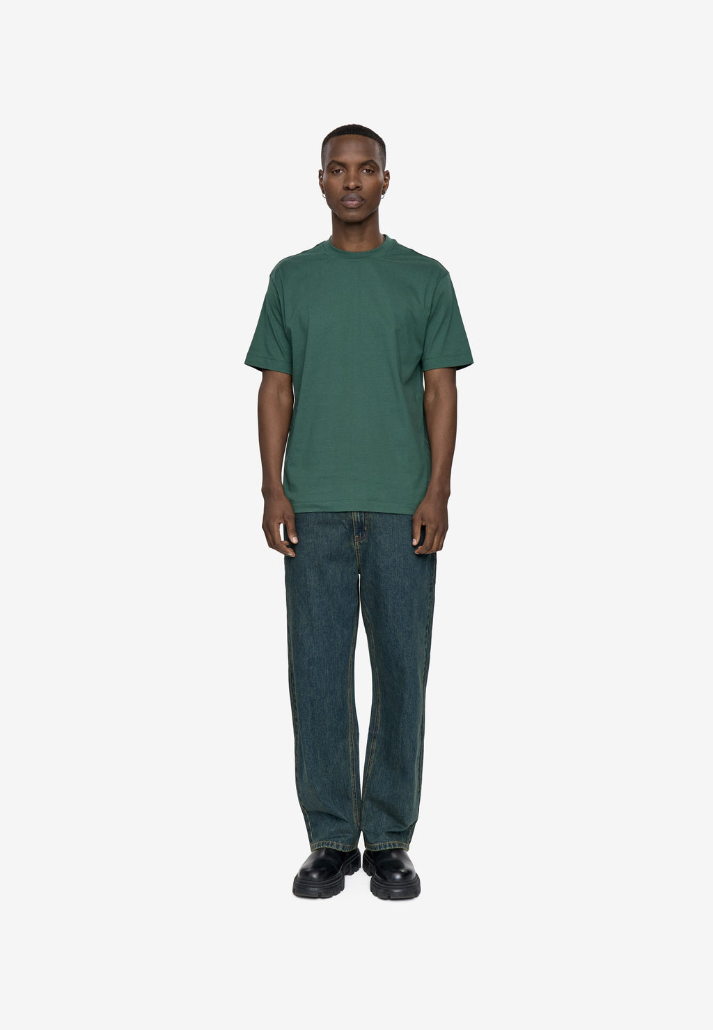 Short sleeved t-shirt G029 GOTS - Garden Topiary