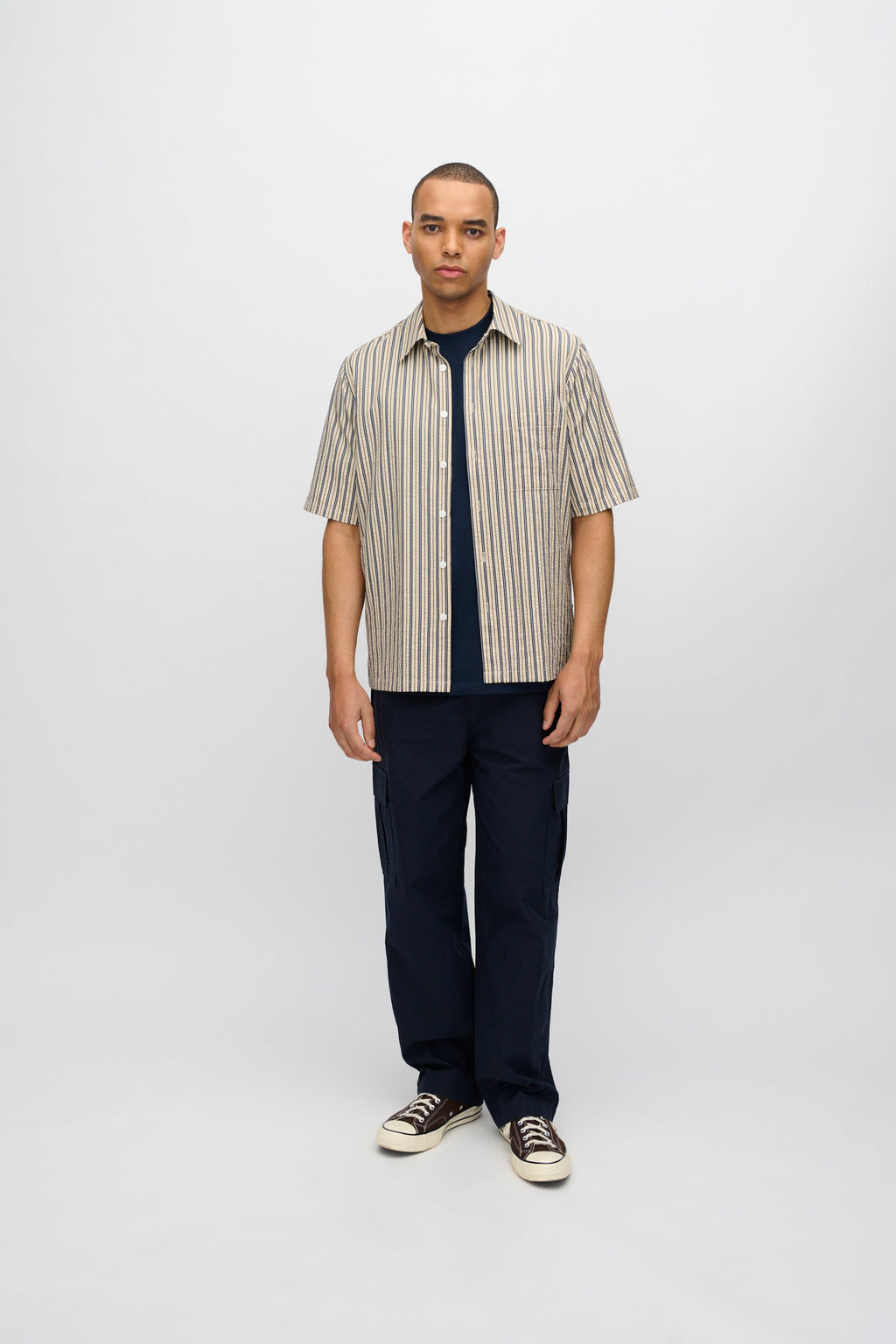 Short sleeved t-shirt G029 GOTS - Navy Blazer