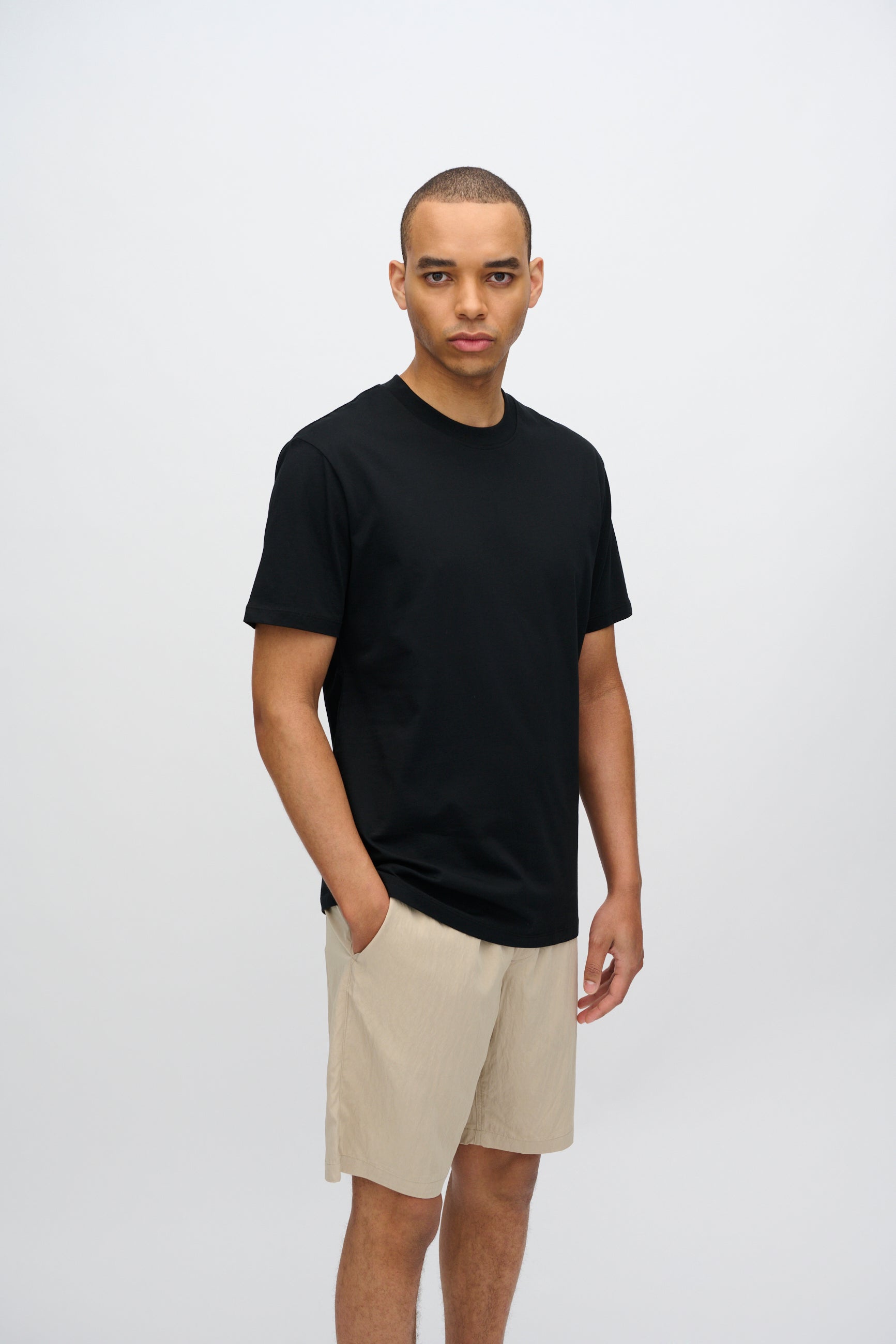 Aarhus short sleeved t-shirt G029 GOTS - Black