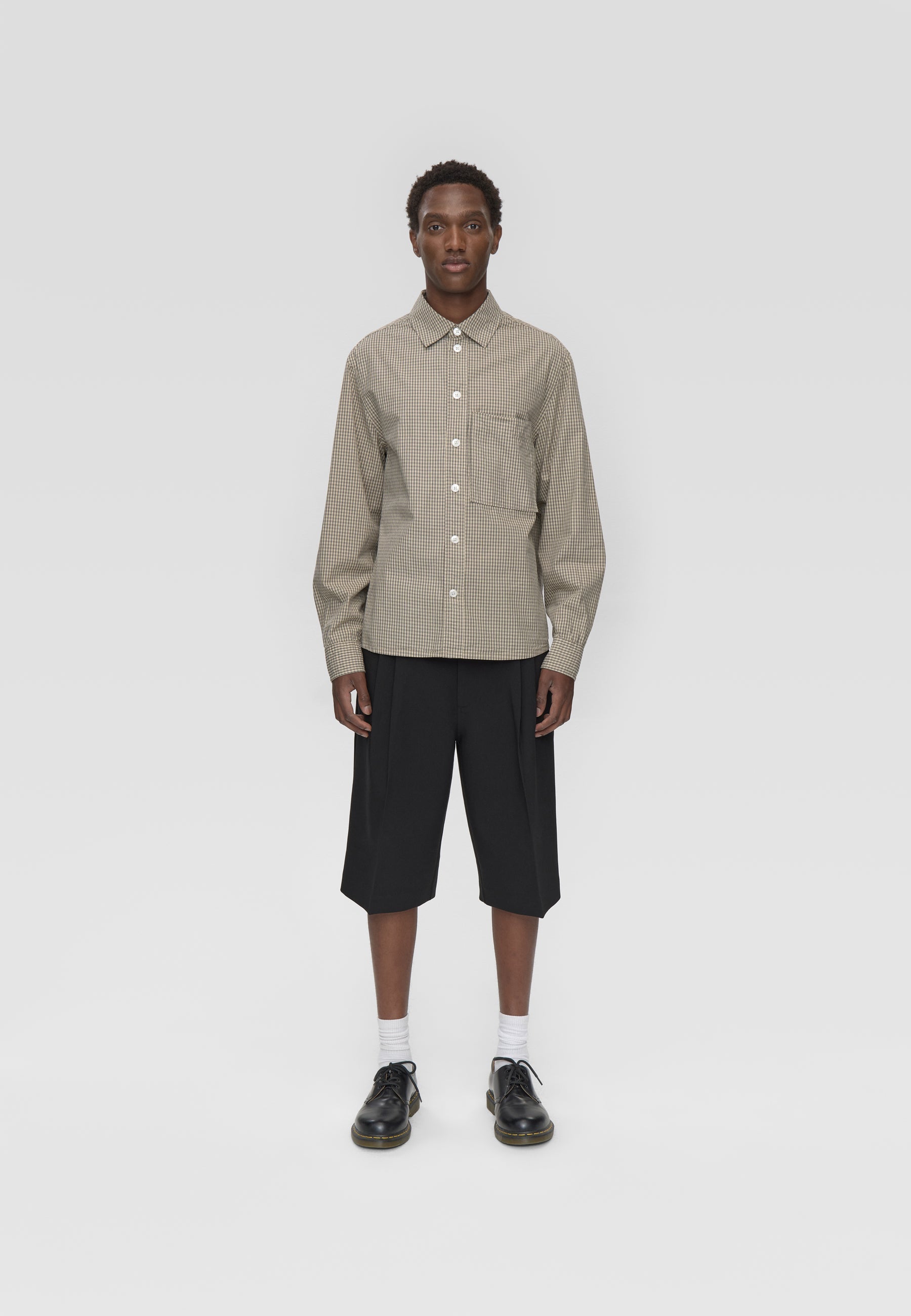 Rlx ls check shirt 4650 - Pelican