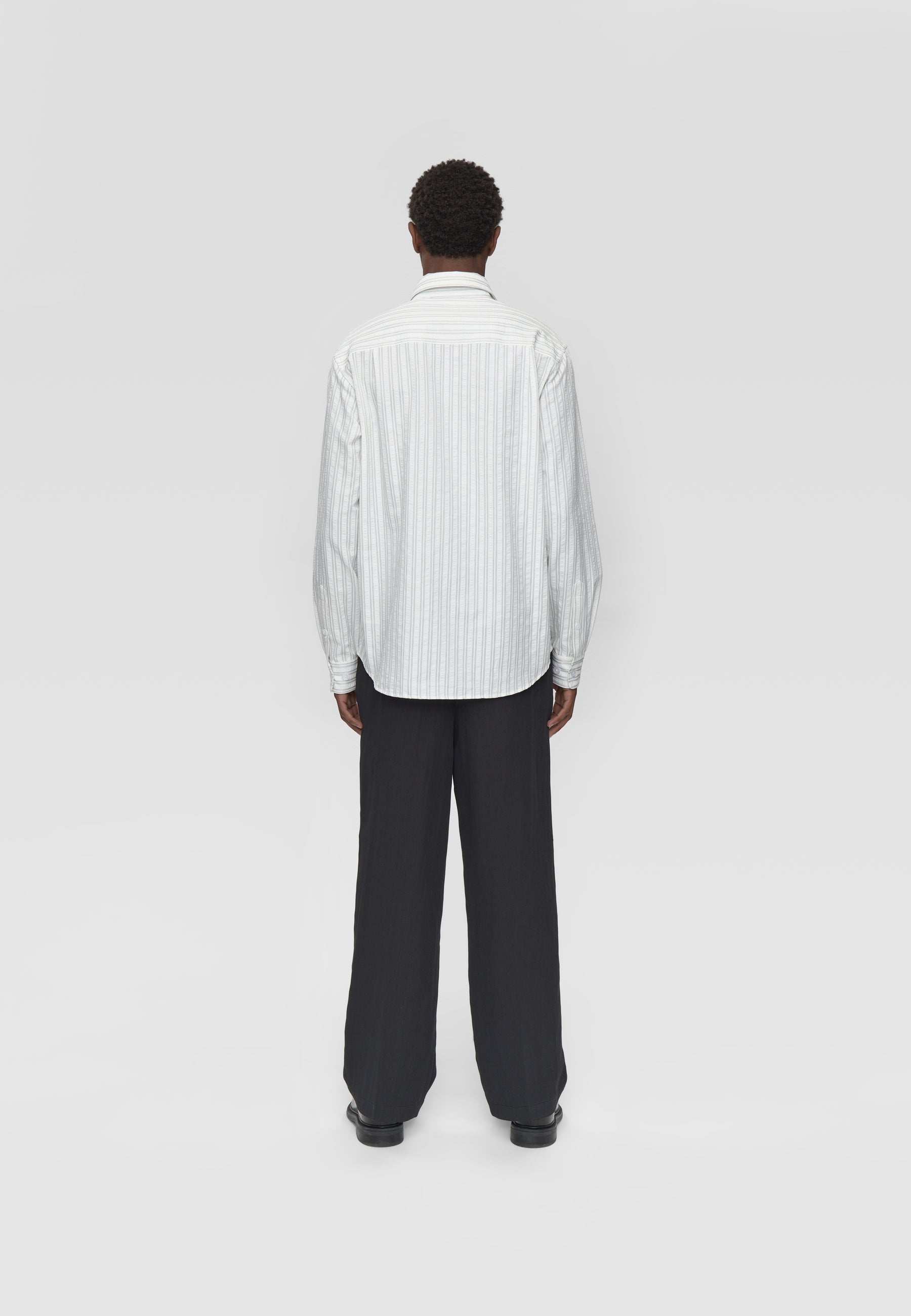 Rlx ls striped shirt 4603 - Coco Milk