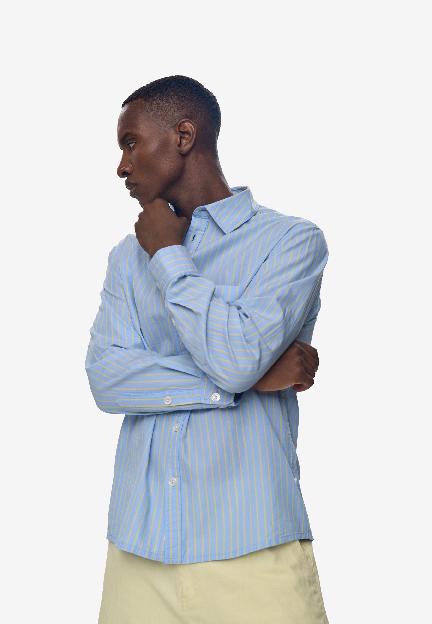 Rlx ls striped shirt 4667 - Baltic Sea