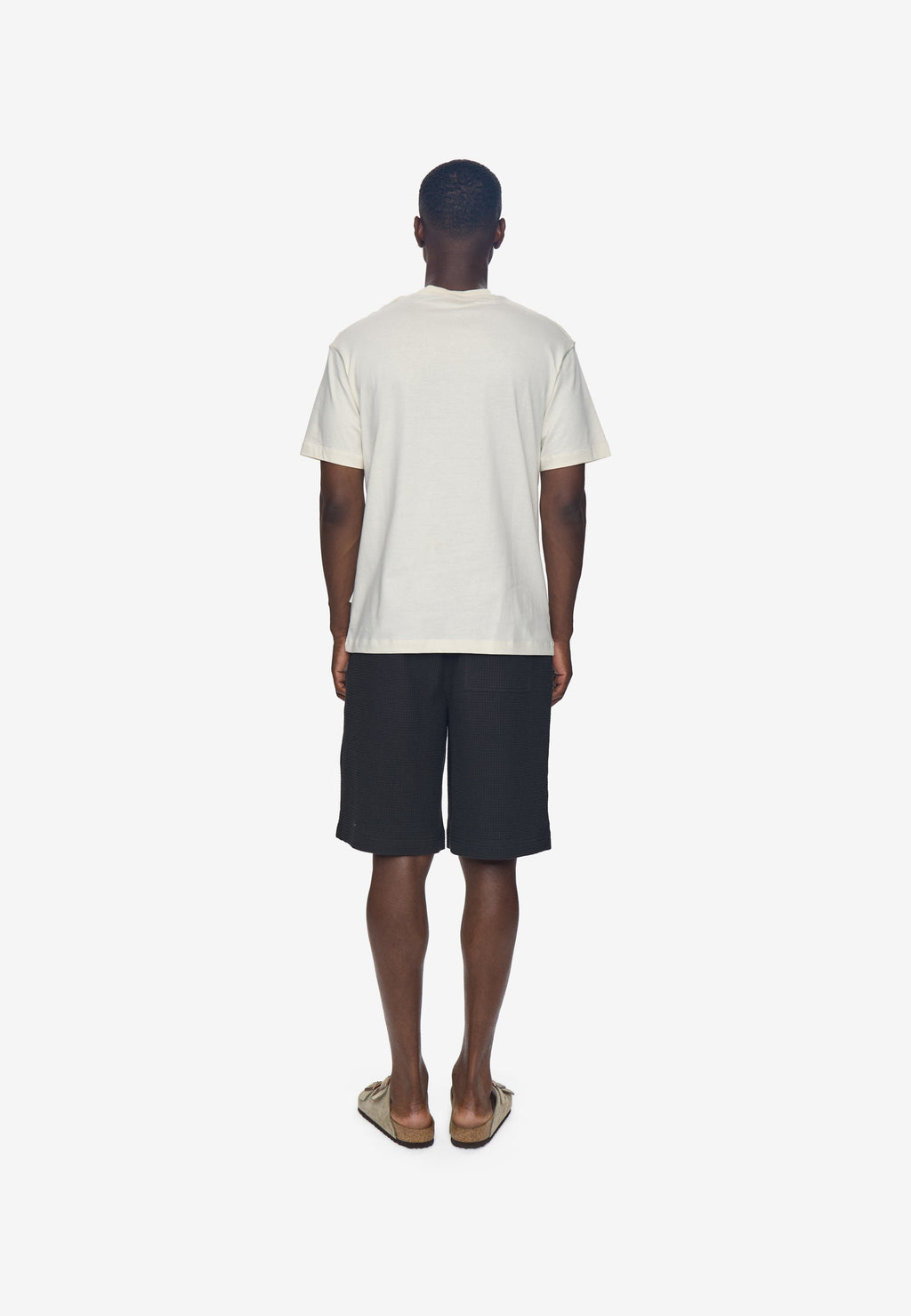 Reg ss pocket tee G029 - Coco Milk