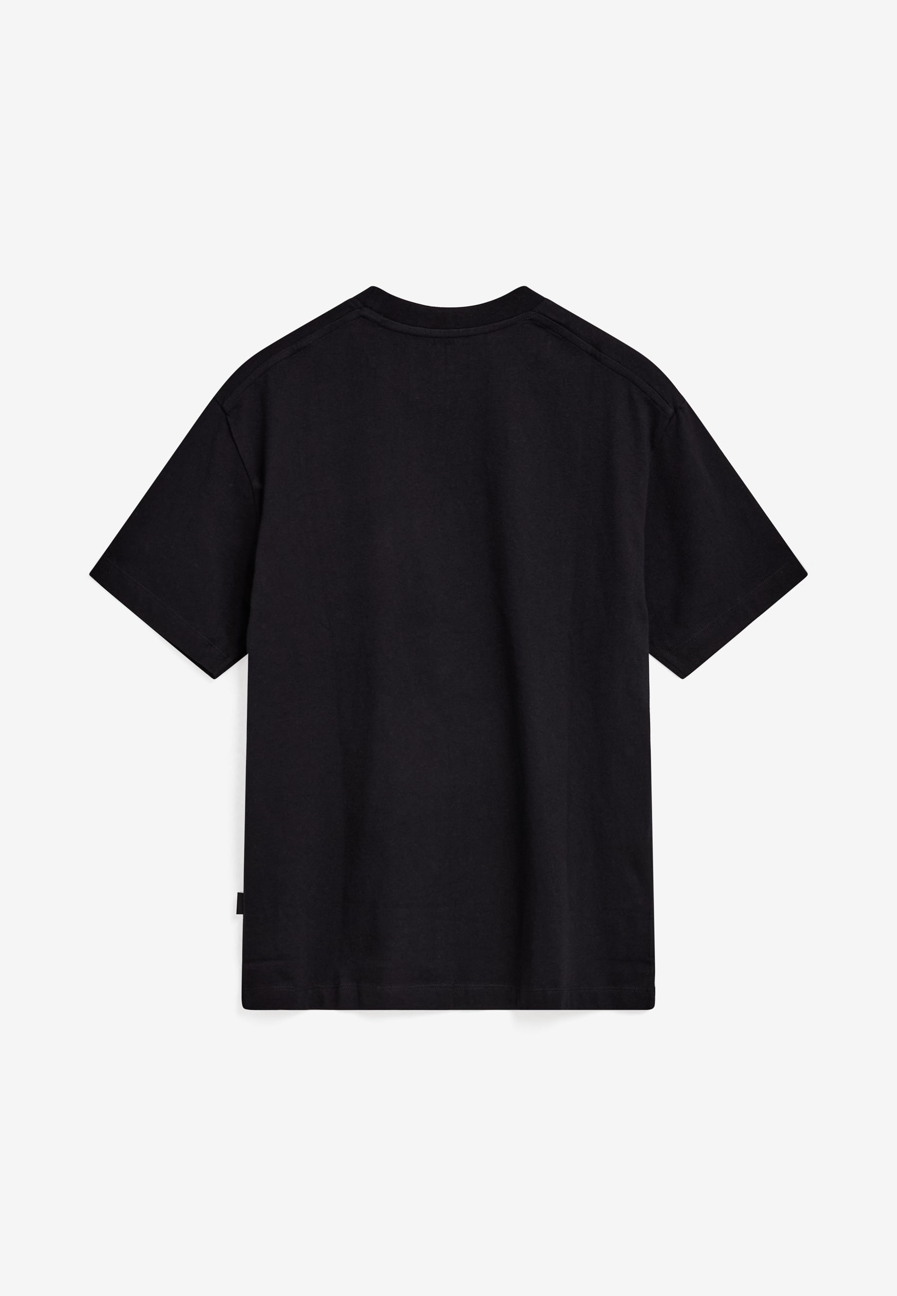 Reg ss pocket tee G029 - Black