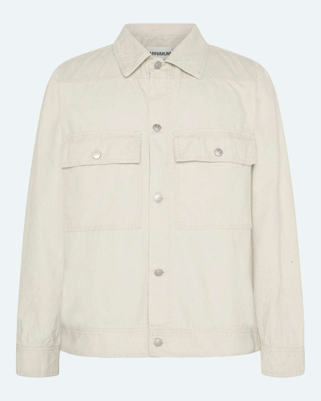 Veste en lin coupe décontractée - Tourterelle