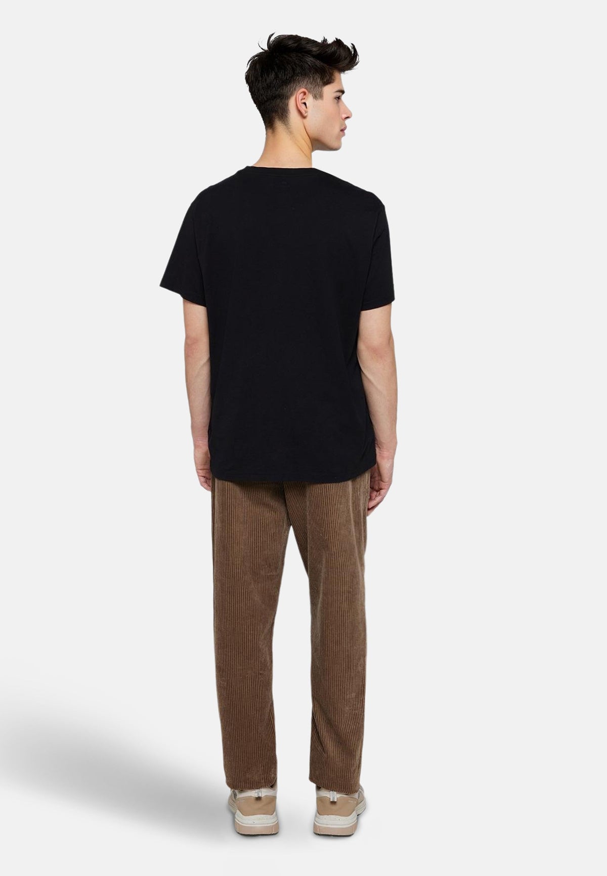 Pantalon chino coupe décontractée - Shitake