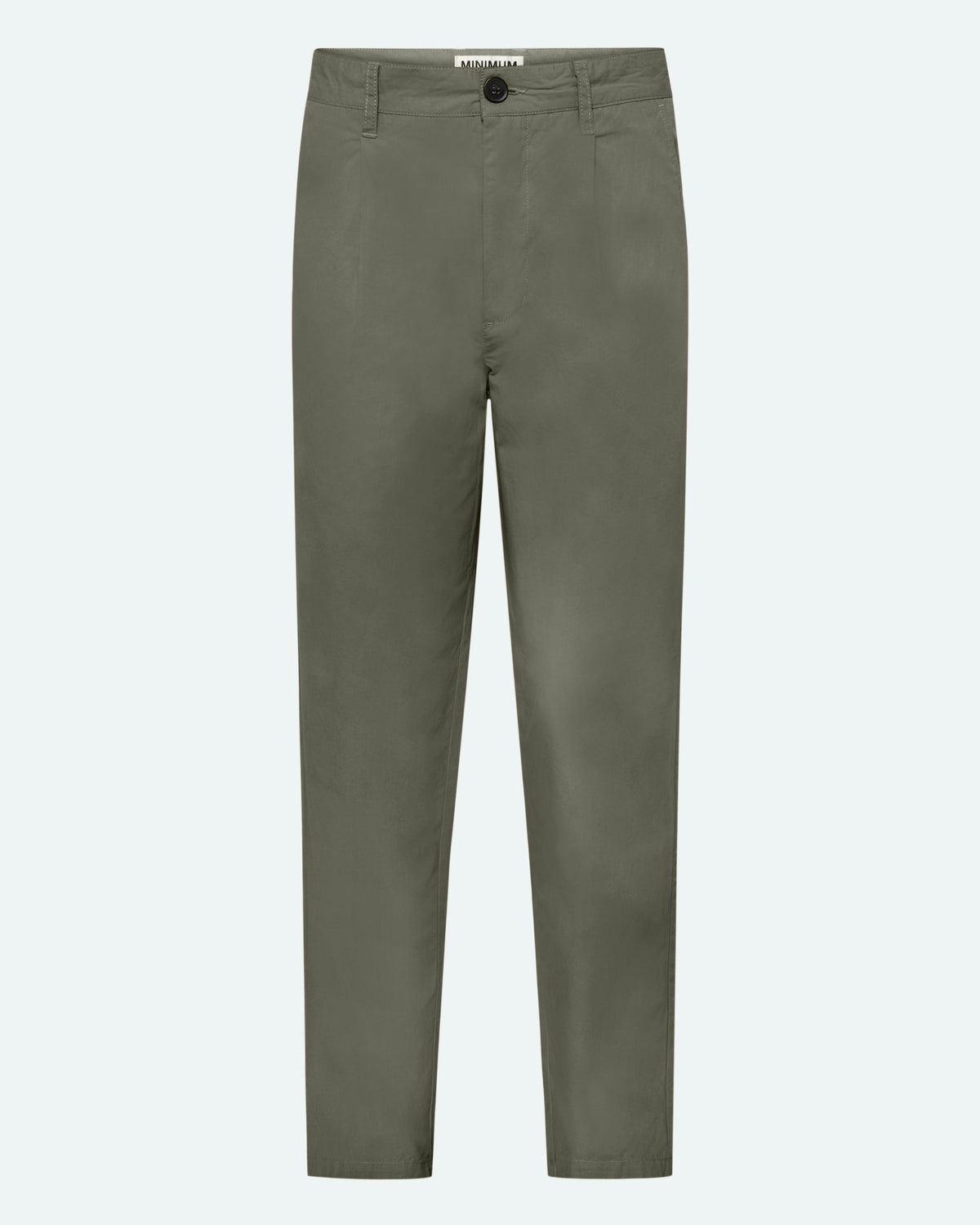 Pantalon chino coupe regular - Olive poudré