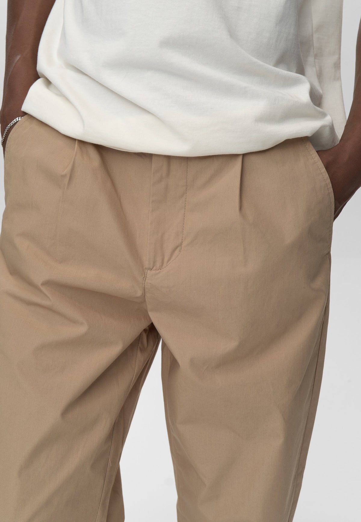 Pantalon Chino Coupe Droite - Chinchilla