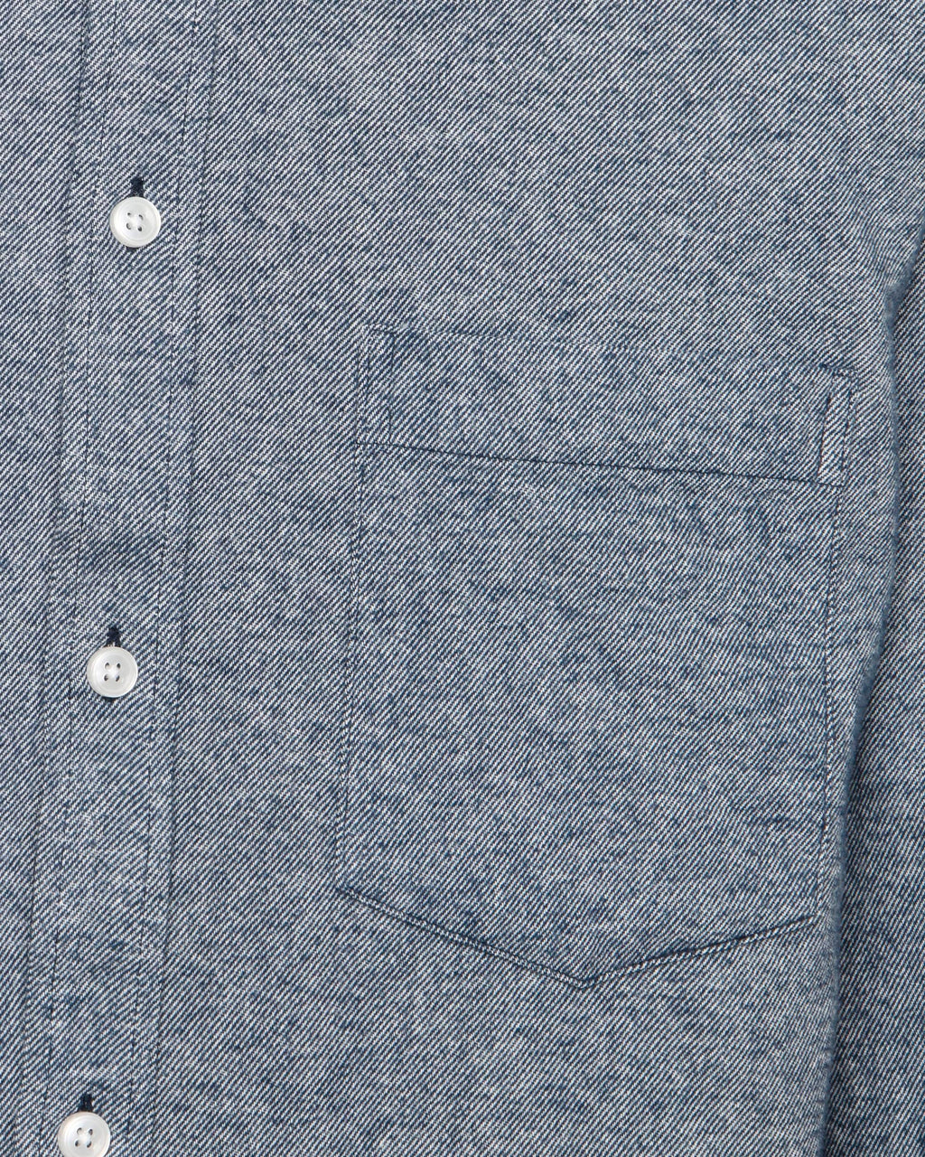 Chemise coupe droite - Bleu marine