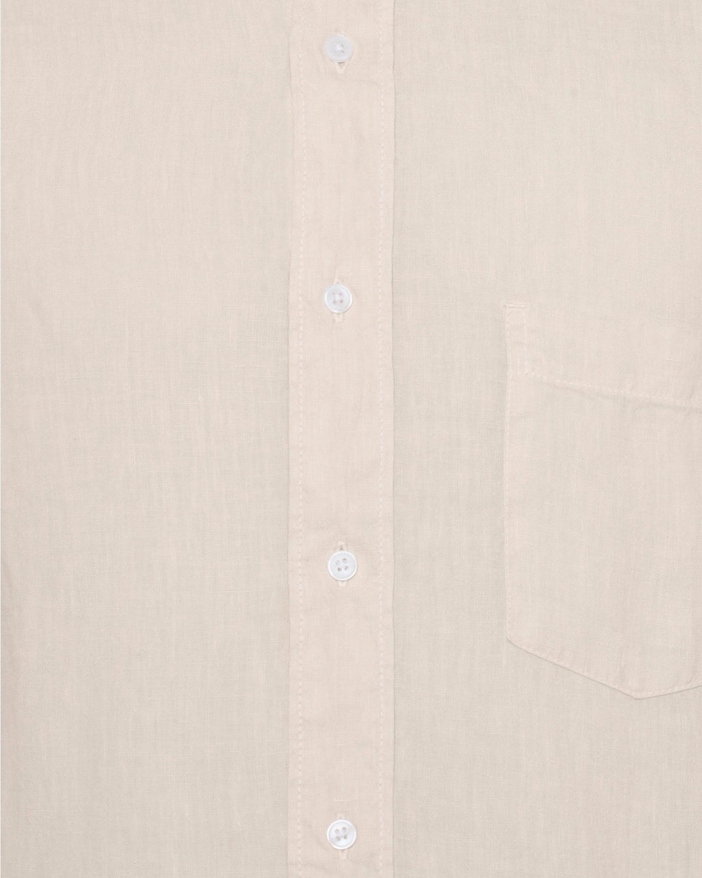 Long sleeved reg linen shirt 4115 - Rainy Day
