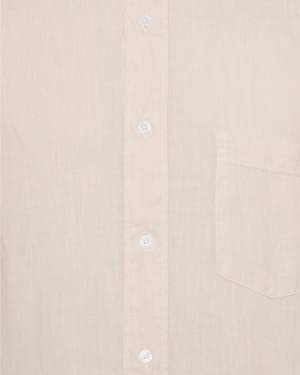 Colt long sleeved reg linen shirt 4115 - Rainy Day