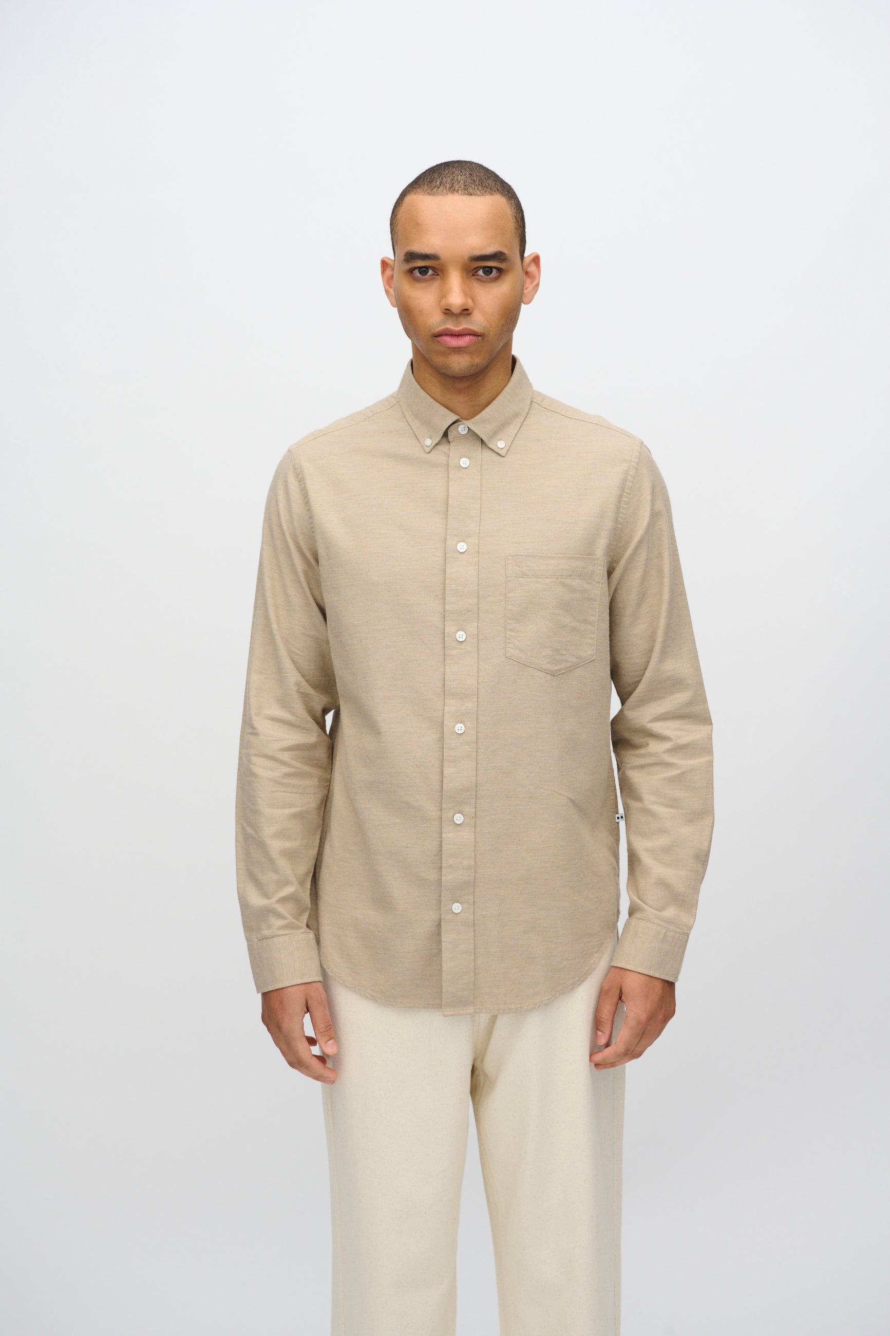 Colt long sleeved reg shirt 0063 - Chinchilla