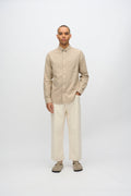 Long sleeved reg shirt 0063 - Chinchilla