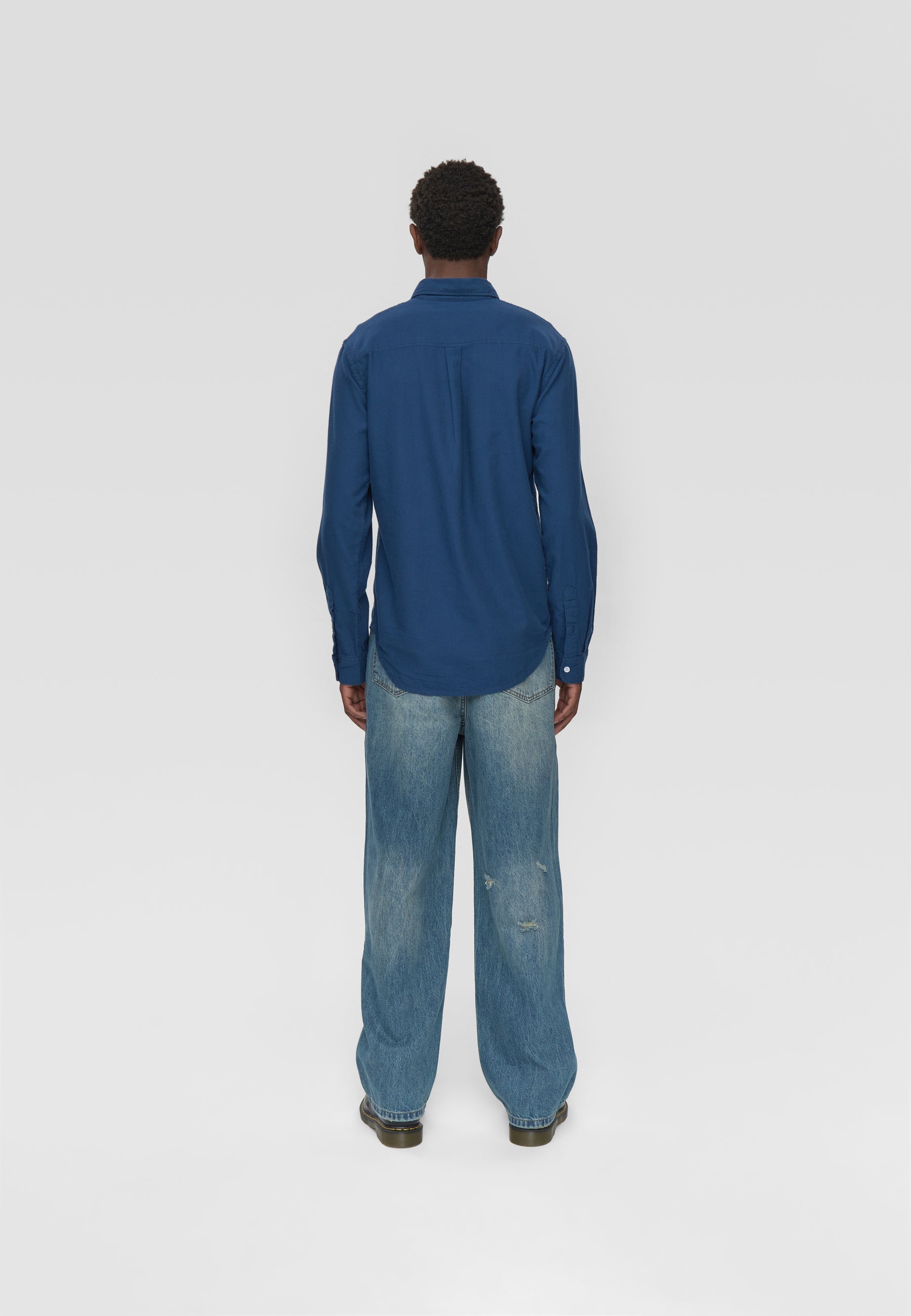 Long sleeved reg shirt 0063 - Gibraltar sea