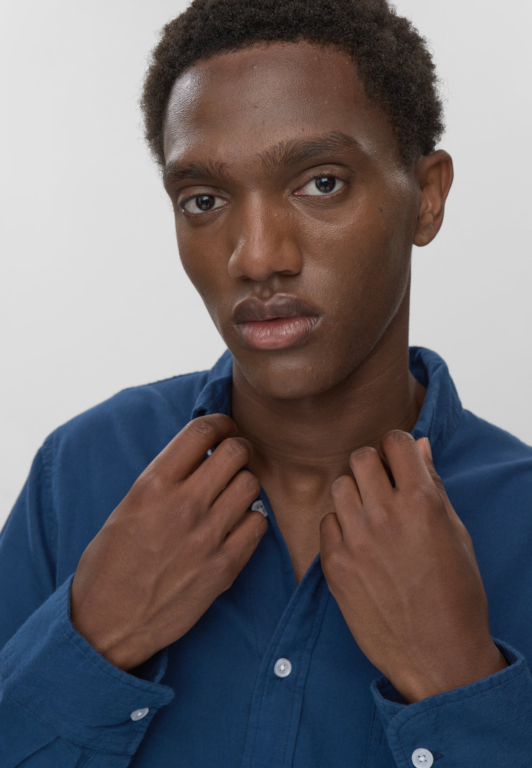 Long sleeved reg shirt 0063 - Gibraltar sea