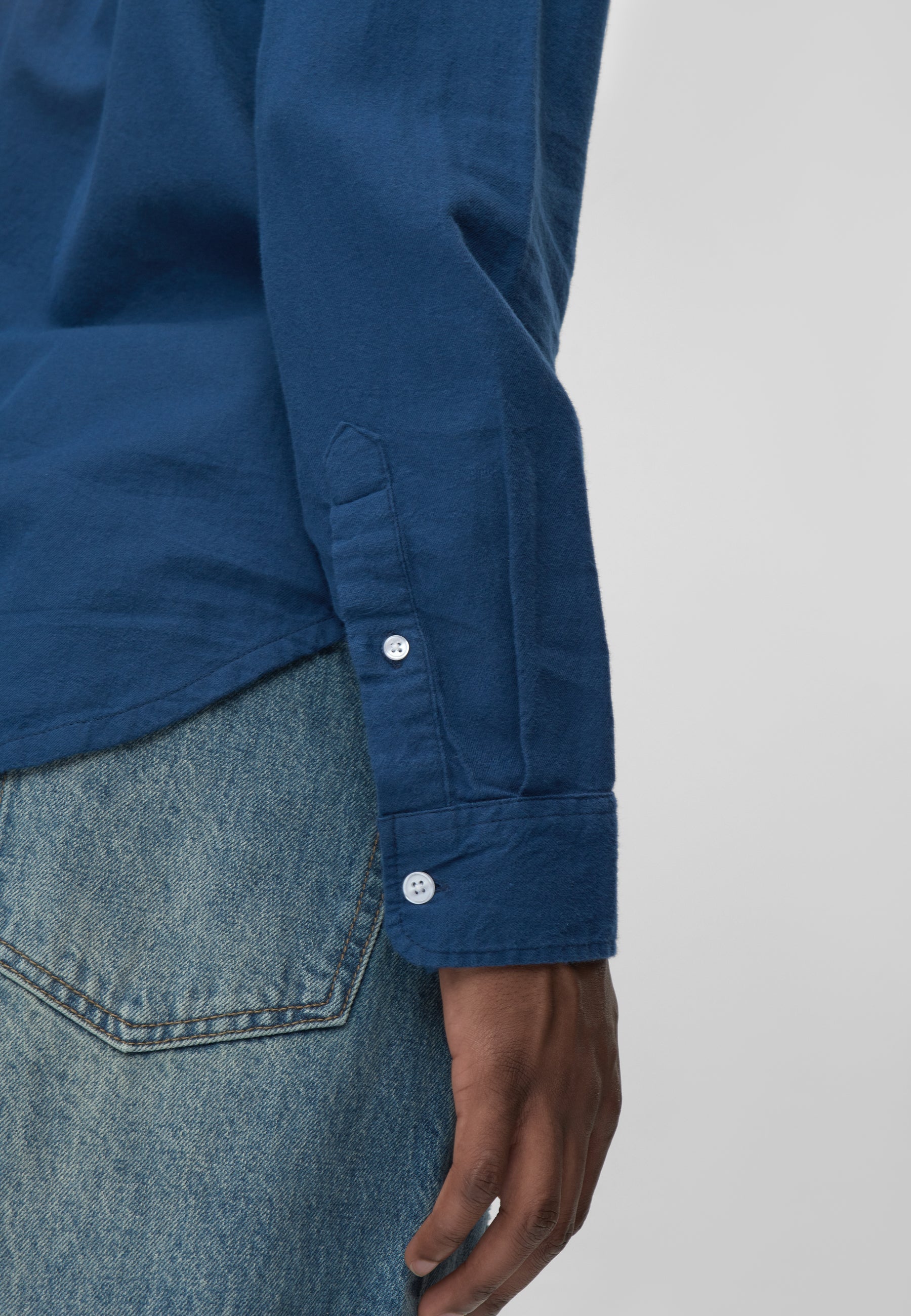 Long sleeved reg shirt 0063 - Gibraltar sea