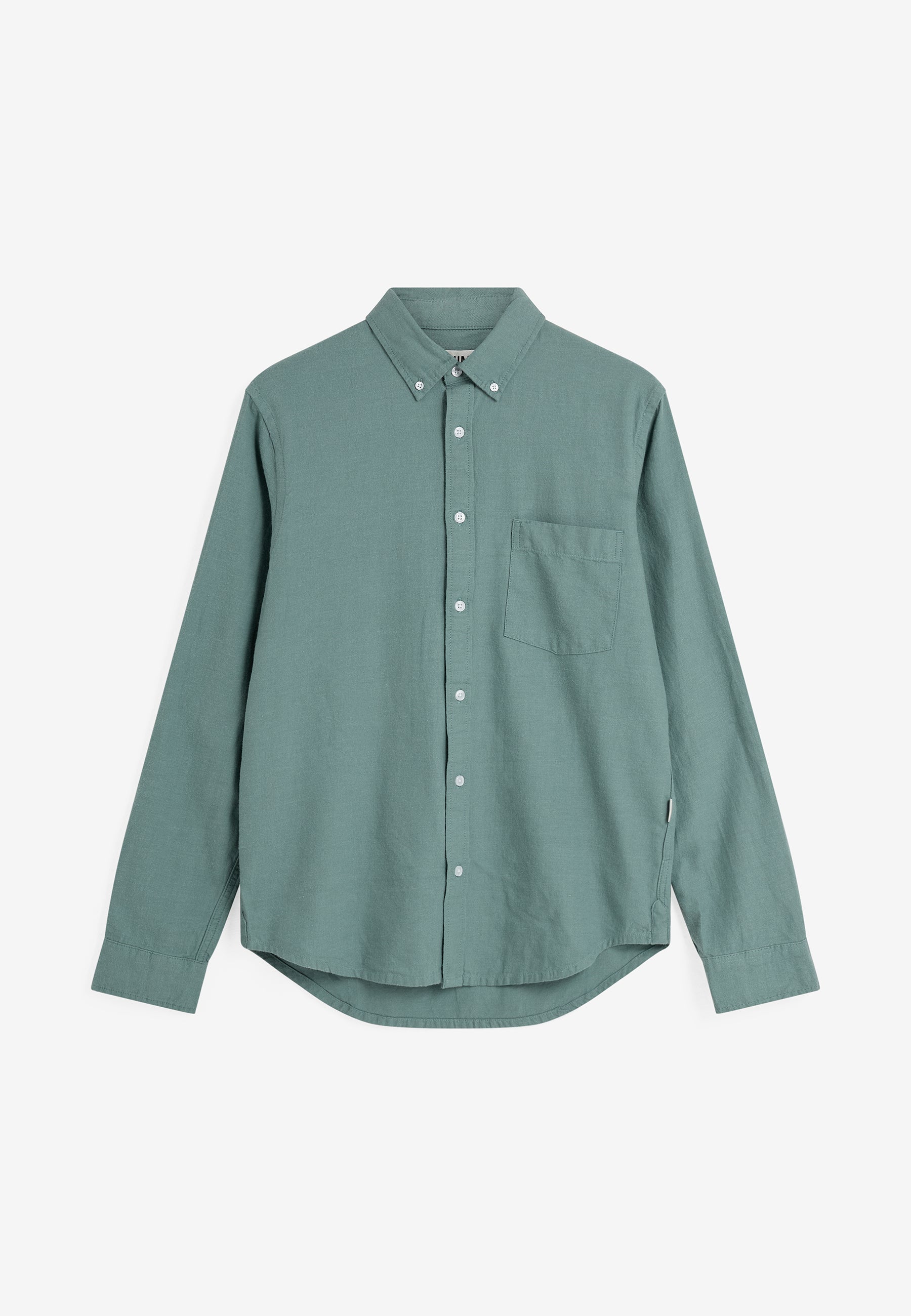 Long sleeved reg shirt 0063 - Chinois green