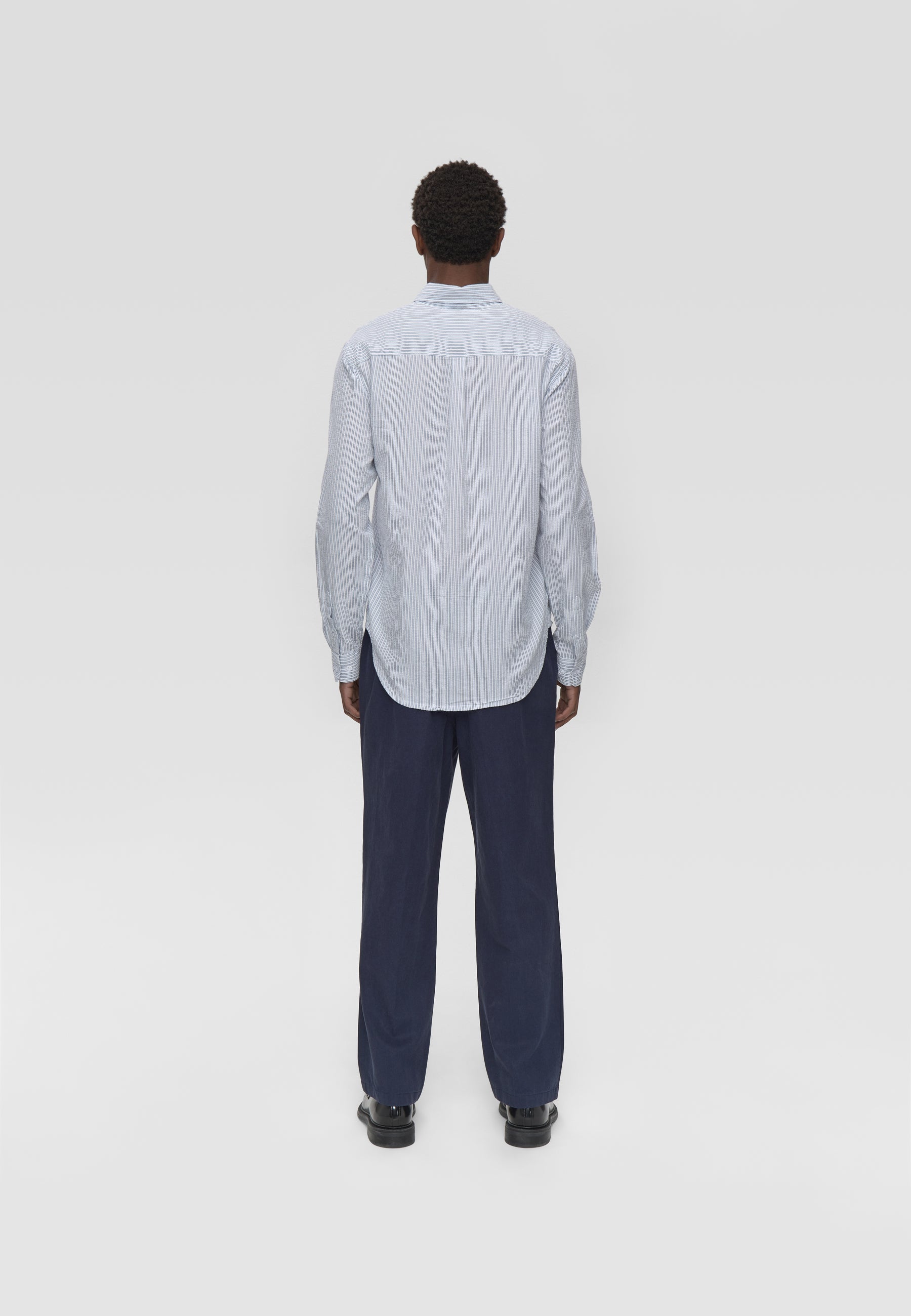 Long sleeved reg shirt 4145 - Bright White