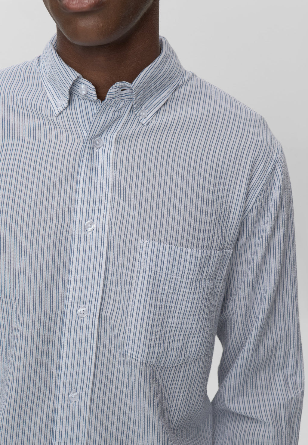Long sleeved reg shirt 4145 - Bright White