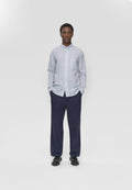 Long sleeved reg shirt 4145 - Bright White