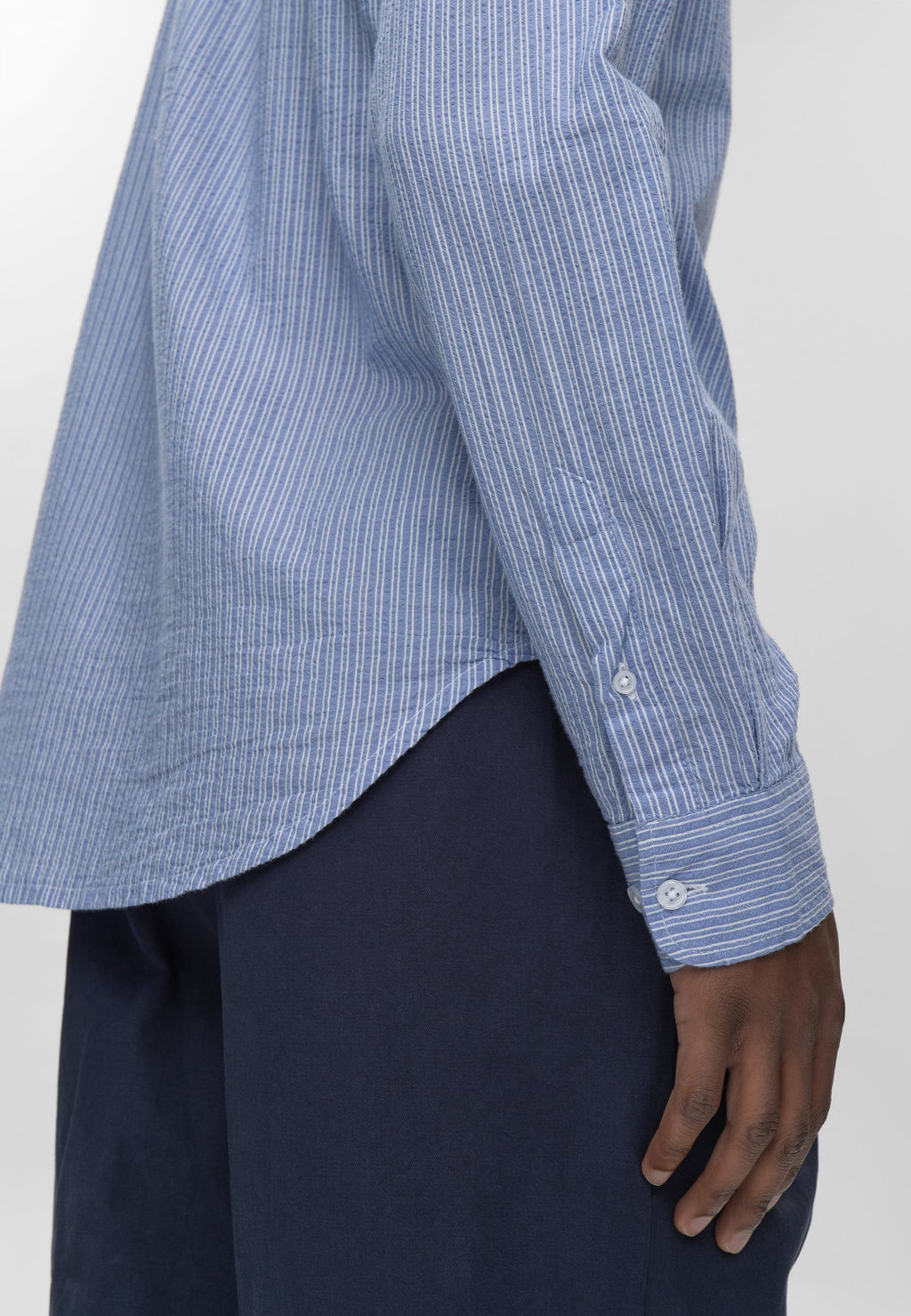 Long sleeved reg shirt 4145 - Blue Horizon