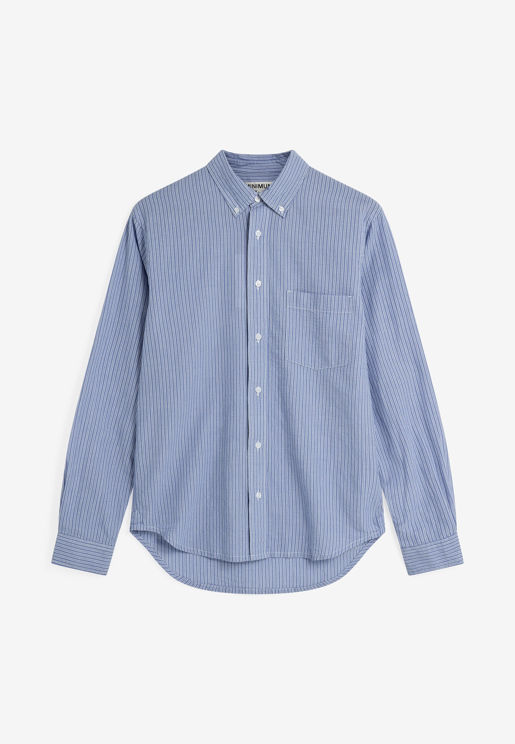 Long sleeved reg shirt 4145 - Blue Horizon