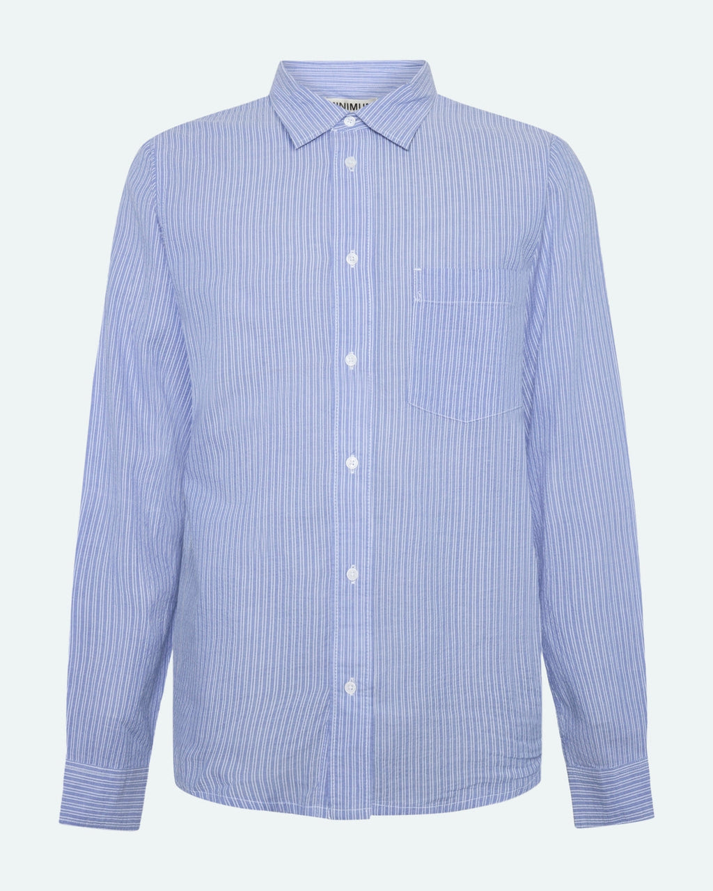 Long sleeved reg shirt 4145 - Blue Horizon