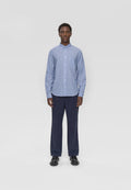 Long sleeved reg shirt 4145 - Blue Horizon