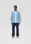 Reg ls shirt 4576 - Cashmere Blue