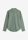 Reg ls shirt 4576 - Chinois green