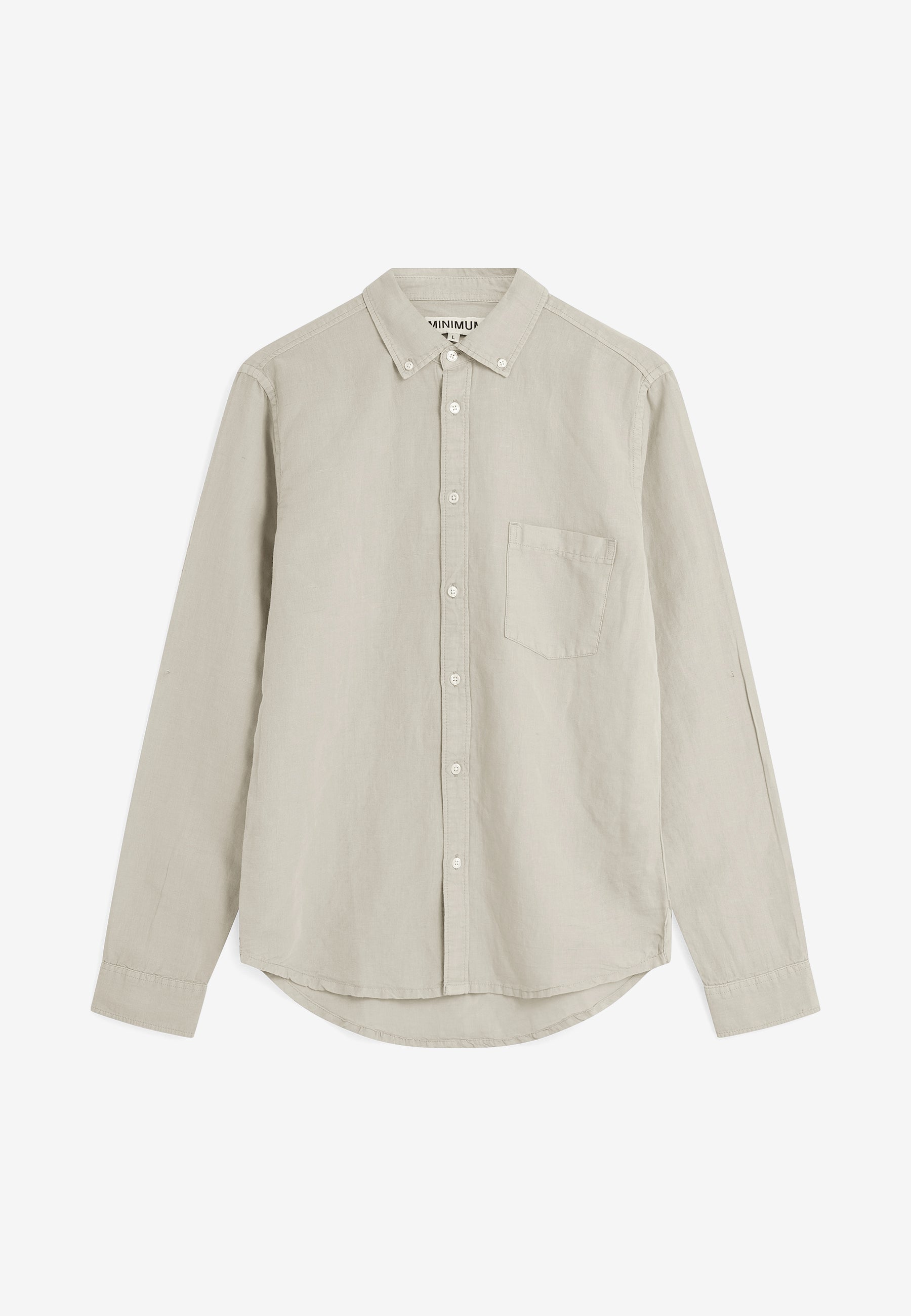 Reg ls shirt 4576 - Pelican