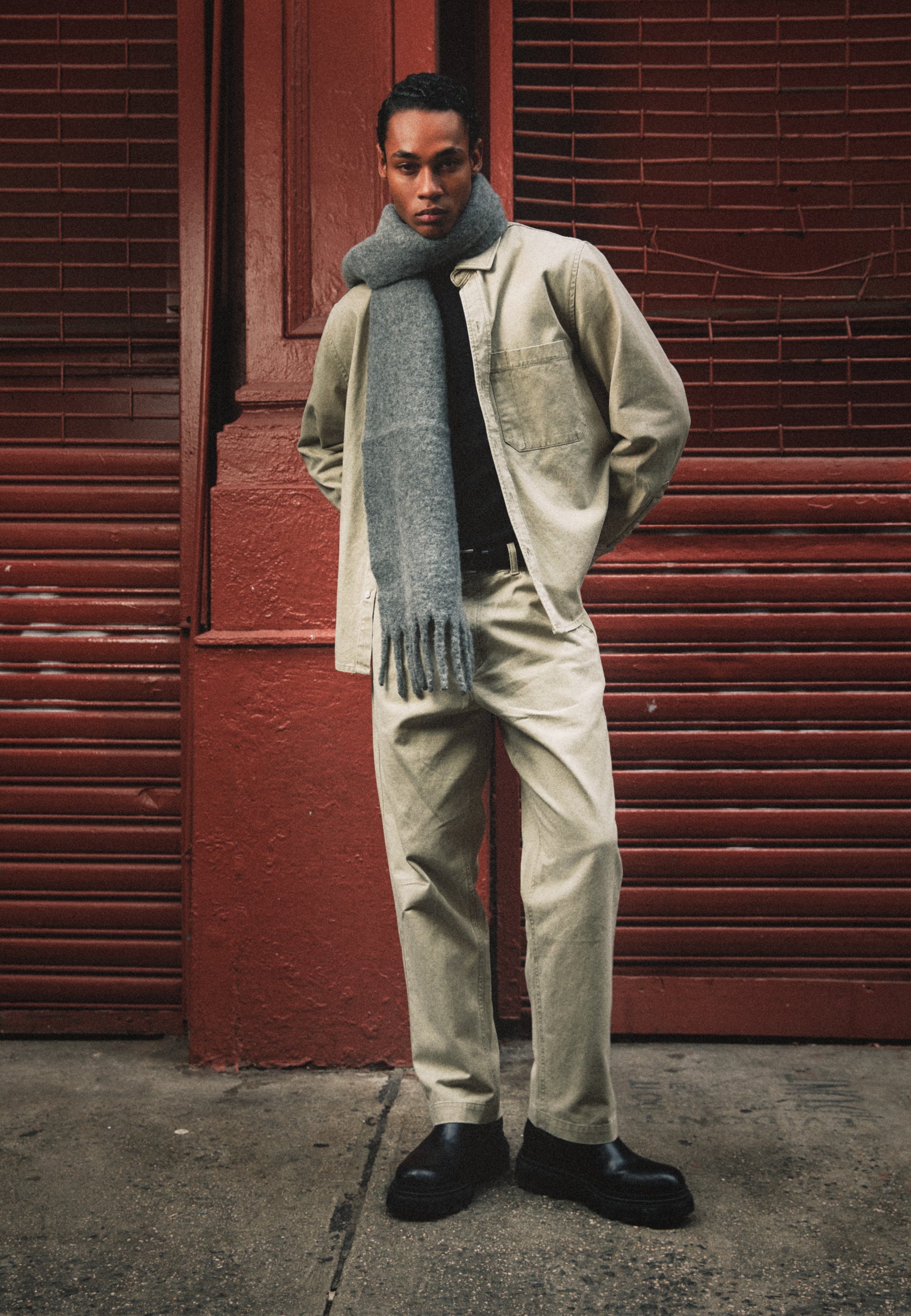 Corey str pants 4399 - Chinchilla