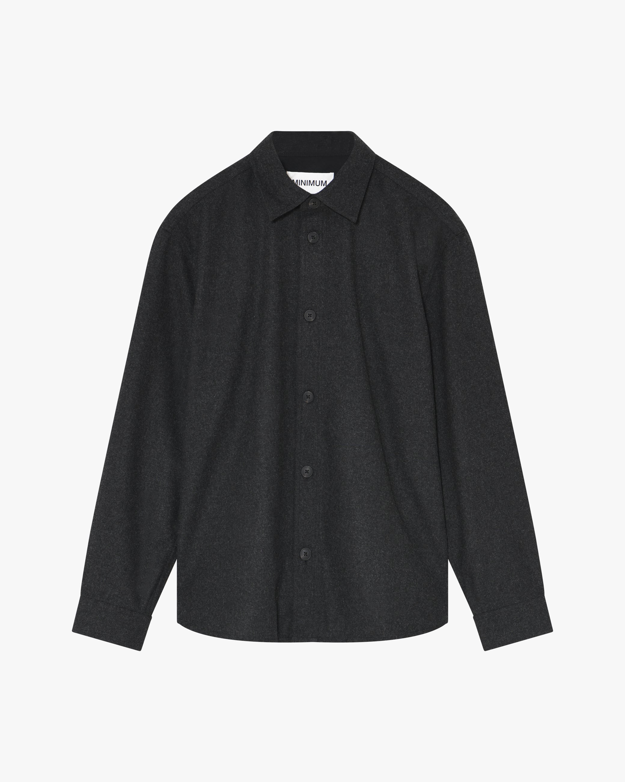 Overshirt 4466 - Dark Grey Melange