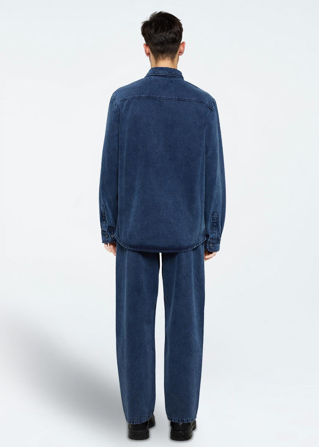 Chemise en jean coupe classique - Bleu Legion