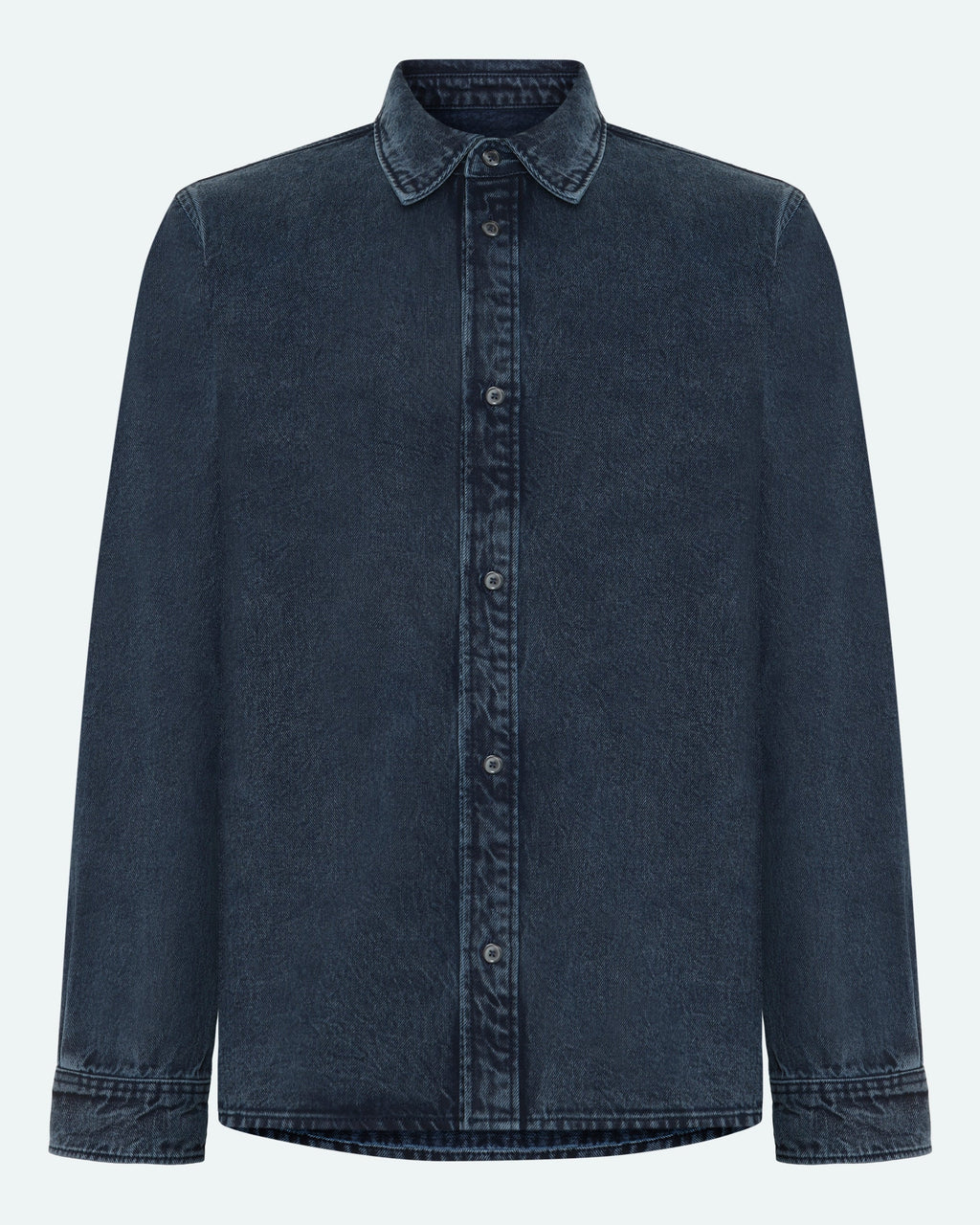 Chemise en jean coupe classique - Bleu Legion
