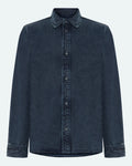 Chemise en jean coupe classique - Bleu Legion