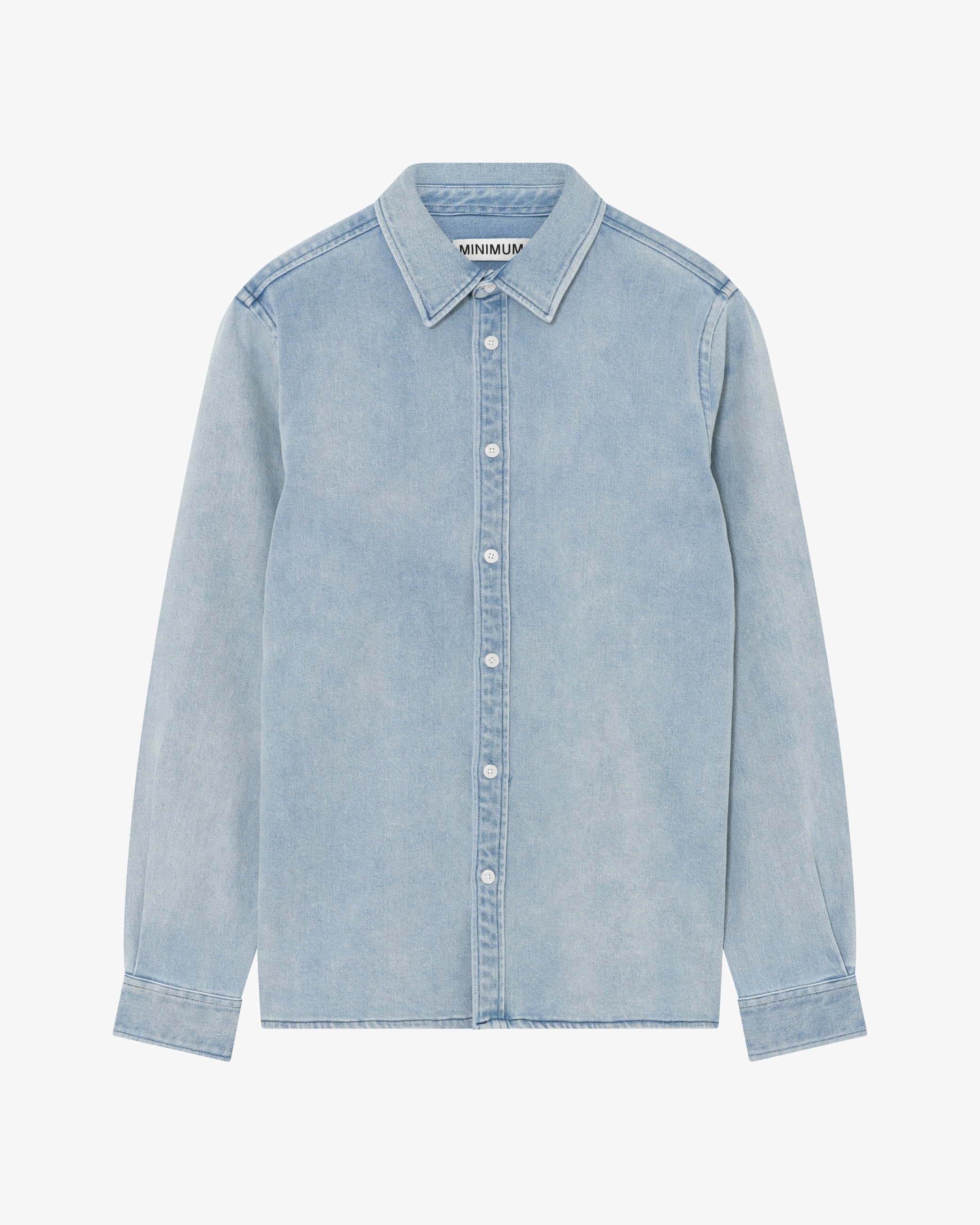 Denim Shirt 4512 - Light Blue