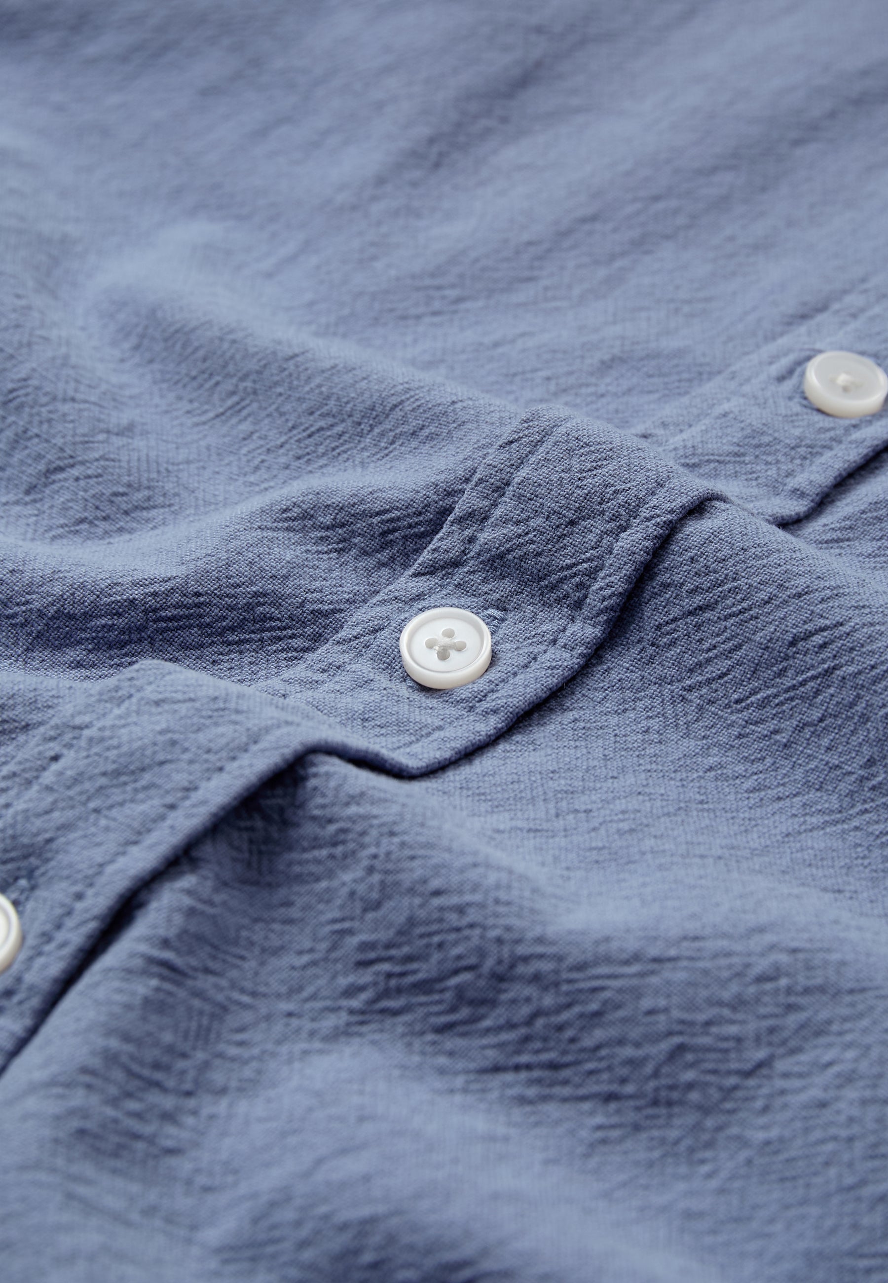 Reg ls shirt 4671 - Heritage blue