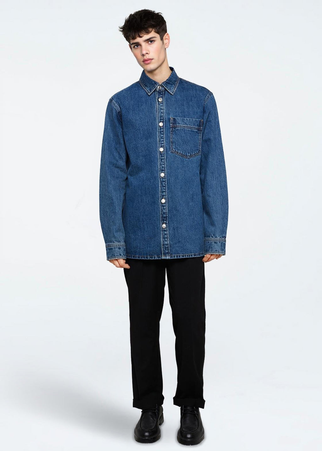 Shirt 2461 - Medium Blue