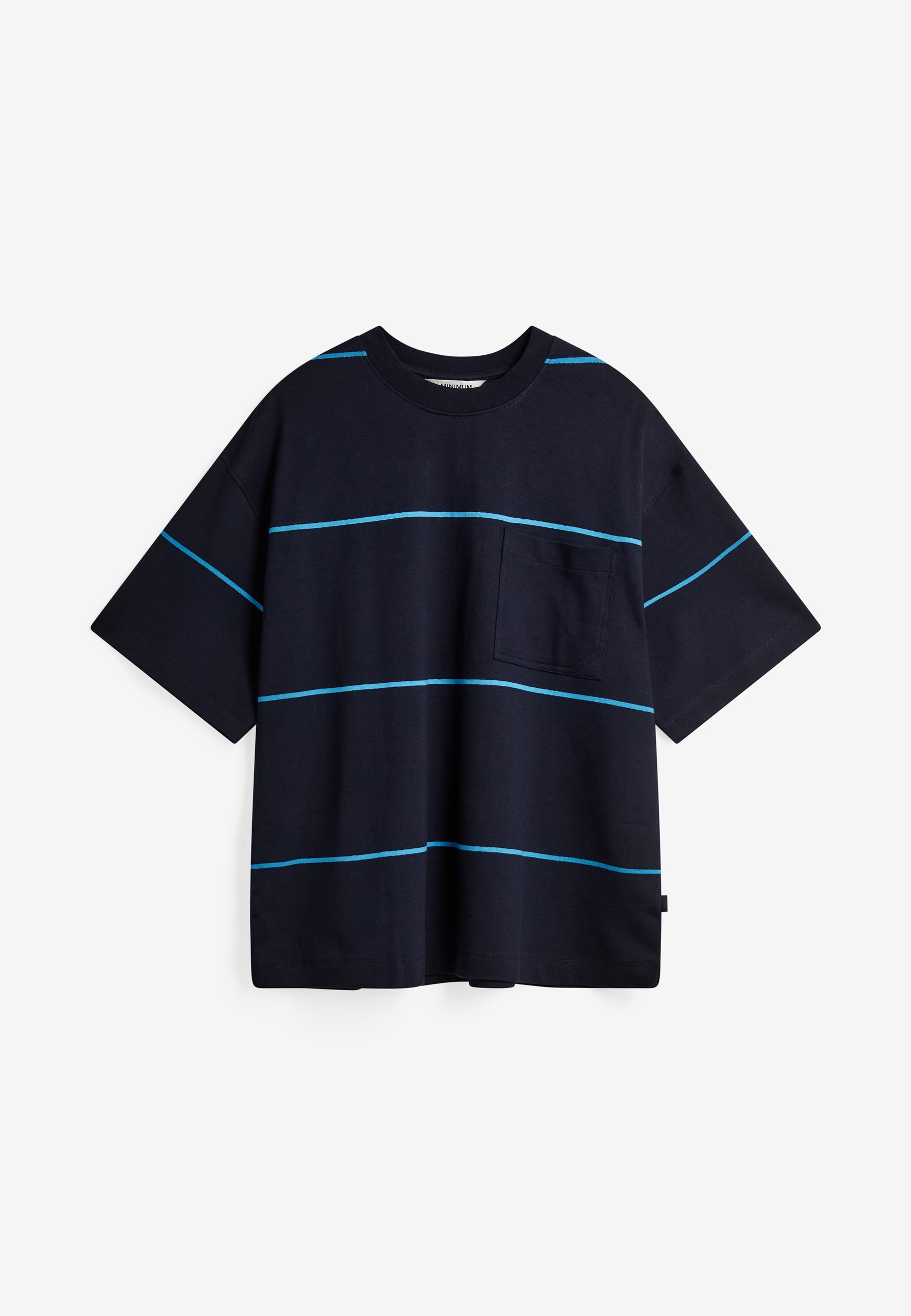 Elias ovz ss striped tee G4613 - Sky Captain